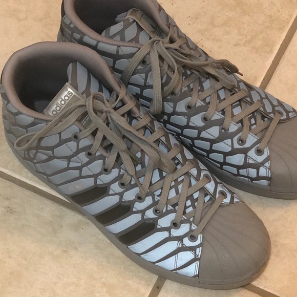adidas Shoes | Euc Adidas Pro Model Xeno Reflective Sneakers | Poshmark